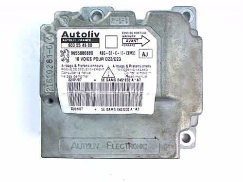 Used ECU airbags PEUGEOT 407 (6D_) 1.6 HDi 110 (6D9HZC, 6D9HYC) (109 hp) 20467090