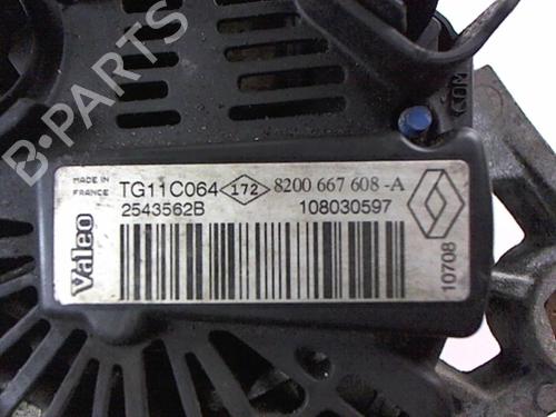 Used Alternator Alternator NISSAN MICRA III (K12) 1.5 dCi (86 hp) 20444909 20444909
