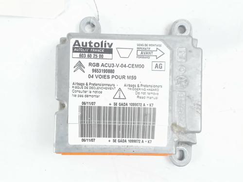 Used ECU airbags CITROËN BERLINGO / BERLINGO FIRST Box Body/MPV (M_) 1.6 HDI 75 (MB9HW) (75 hp) 24596527