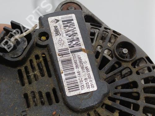 Alternator RENAULT KANGOO Express (FW0/1_) 1.5 dCi 90 (FW0G, FW05, FW08, FW11) | BP40199343M7  - Image 7