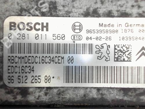 Used Engine control unit (ECU) Engine control unit (ECU) PEUGEOT 206 SW (2E/K) 1.6 HDi 110 (109 hp) 28811126 28811126