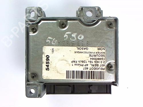 ECU airbags PEUGEOT 407 (6D_) 2.0 HDi 135 (6DRHRH, 6DRHRE, 6DRHRG, 6DRHRJ) | BP20467120M53 