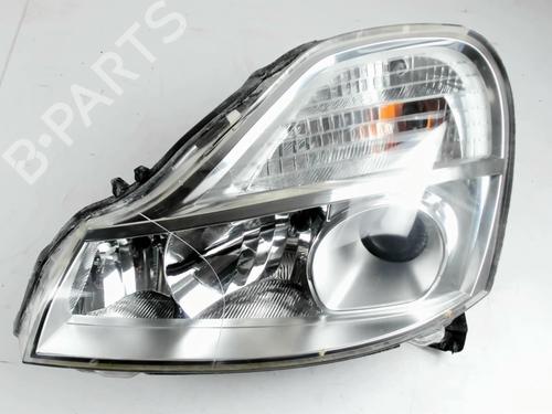 Used Left headlight RENAULT MODUS / GRAND MODUS (F/JP0_) 1.5 dCi (FP0F, JP0F) (86 hp) 23182228