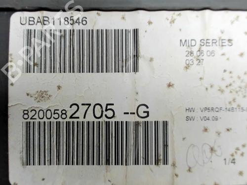 Instrument cluster RENAULT CLIO III (BR0/1, CR0/1) 1.5 dCi (BR17, CR17) | BP20415176C47