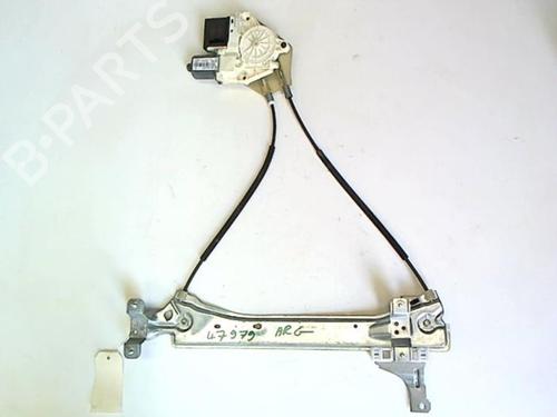 Used Rear left window mechanism RENAULT MEGANE III Hatchback (BZ0/1_, B3_) 1.5 dCi (BZ09, BZ0D, BZ1W, BZ29, BZ14) (110 hp) 20460793