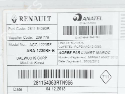 Radio RENAULT KANGOO Express (FW0/1_)  | BP36757225E6  - Image 5