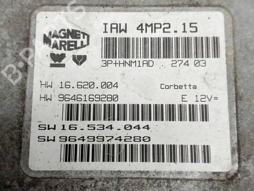 Engine control unit (ECU) PEUGEOT 607 (9D, 9U) 2.2 16V | BP32264189M57  - Image 5