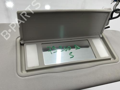 Right sun visor PEUGEOT 5008 (0U_, 0E_) 1.6 HDi | BP32330367I2