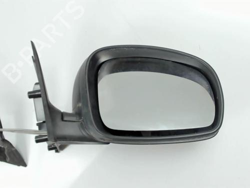 Right mirror SKODA FABIA II (542) 1.4 TDI | BP20396180C27 