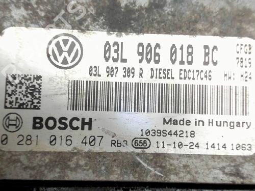 Engine control unit (ECU) VW GOLF VI (5K1) 2.0 TDI | BP37652556M57 - Image 3