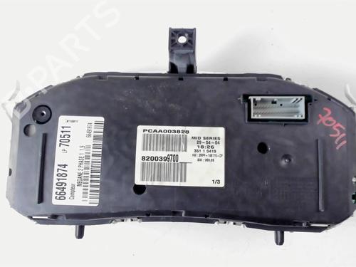 Instrument cluster RENAULT MEGANE II (BM0/1_, CM0/1_) 1.9 dCi (BM0G, CM0G) | BP20405787C47 