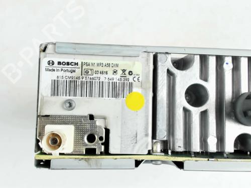 Radio PEUGEOT 5008 (0U_, 0E_) 1.6 HDi | BP23182217E6 