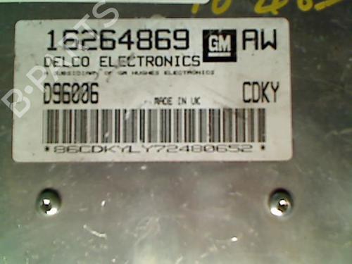 Engine control unit (ECU) OPEL CORSA B (S93) 1.2 i 16V (F08, F68, M68) | BP21232823M57 