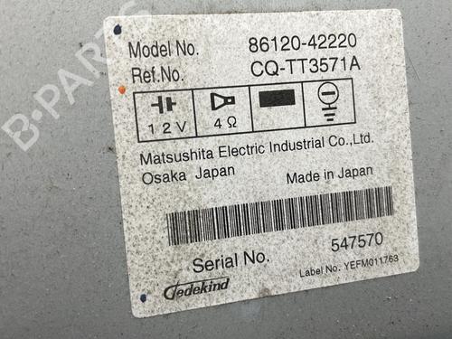 Radio TOYOTA RAV 4 III (_A3_) 2.2 D 4WD (ALA30_, ALA30R) | BP22440085E6 