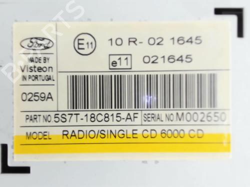 Radio FORD MONDEO III (B5Y) 2.0 16V TDDi / TDCi | BP29638920E6 