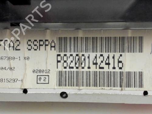 Display de informações RENAULT SCÉNIC I MPV (JA0/1_, FA0_) 1.9 dCi (JA05, JA1F) | BP29513989C48 