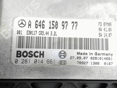 Used Engine control unit (ECU) Engine control unit (ECU) MERCEDES-BENZ CLK (C209) CLK 220 CDI (209.308) (150 hp) 29374890 29374890