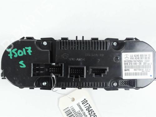Used Climate control Climate control MERCEDES-BENZ A-CLASS (W176) A 160 CDI / d (176.011) (90 hp) 23994369 23994369