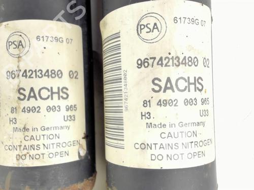 Used Right rear shock absorber Right rear shock absorber CITROËN BERLINGO MULTISPACE (B9) 1.6 HDi 110 (112 hp) 20421227 20421227