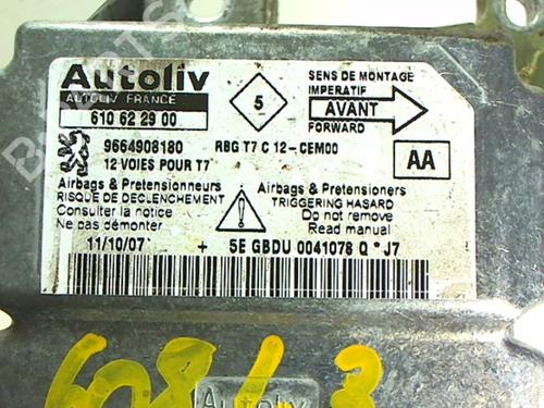 ECU airbags PEUGEOT 308 I (4A_, 4C_) 1.6 HDi | BP20467122M53 