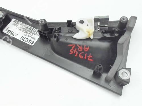 Rear left exterior door handle RENAULT CLIO IV Grandtour (KH_) 1.2 TCe 120 (KHAU) | BP20422988C130 