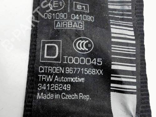 Front right seatbelt CITROËN C3 II (SC_) 1.4 HDi 70 (SC8HZC, SC8HR0, SC8HP4) | BP40224734I25 - Image 3