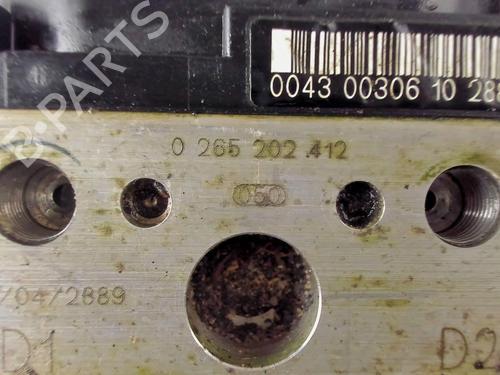 ABS pump MERCEDES-BENZ A-CLASS (W168) A 170 CDI (168.008) | BP20469280M43 