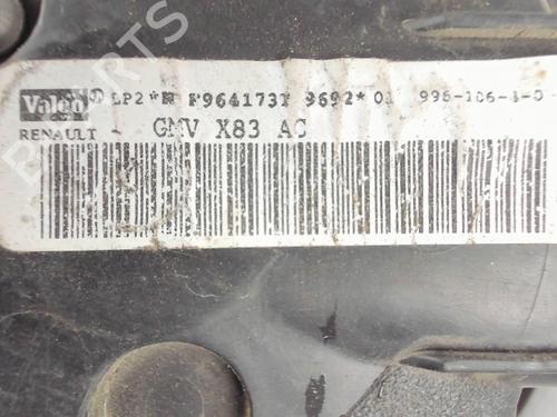 Heater blower motor RENAULT TRAFIC II Van (FL) 2.0 dCi 115 (FL01, FL0U) | BP20468275M62 