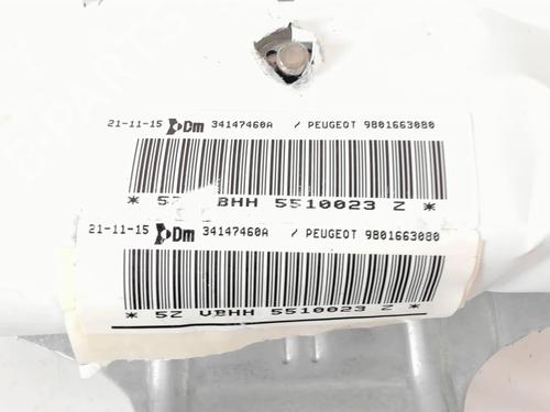 Used Left curtain airbag PEUGEOT 3008 I MPV (0U_) 1.6 BlueHDi 120 (120 hp) 20450008