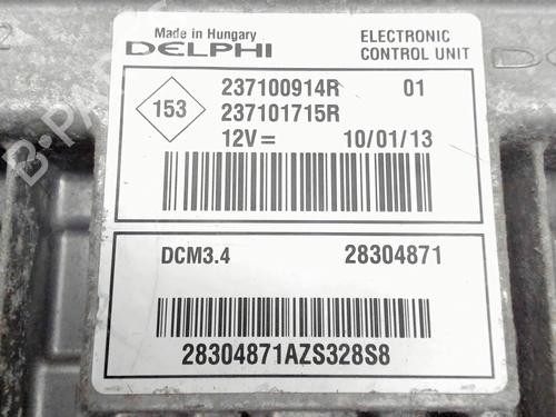 Engine control unit (ECU) RENAULT MEGANE III Hatchback (BZ0/1_, B3_) 1.5 dCi (BZ0C) | BP36173201M57 - Image 2