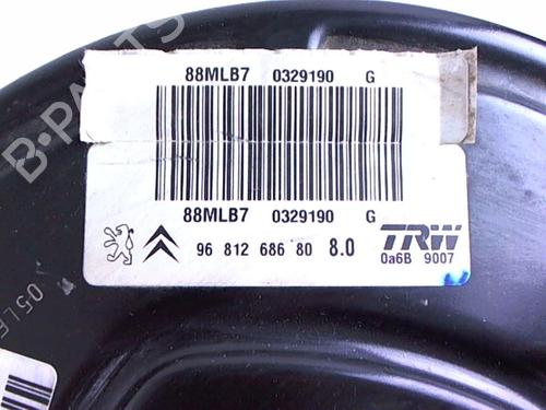 Bremseservo PEUGEOT PARTNER Tepee 1.6 HDi 90 (92 hp) 20399271