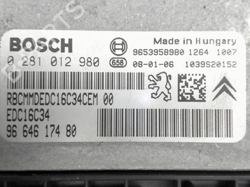 Engine control unit (ECU) CITROËN C4 Picasso I MPV (UD_) 1.6 HDi | BP29513882M57 