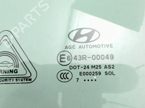 Front left door window HYUNDAI TUCSON (TL, TLE) 2.0 CRDi | BP27091773C18 