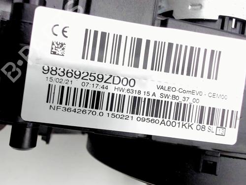 Steering column stalk PEUGEOT 208 II (UB_, UP_, UW_, UJ_) 1.2 PureTech 75 | BP31355433I23 