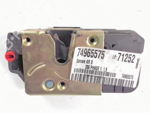 Rear right lock PEUGEOT 206 Hatchback (2A/C) 1.9 D | BP20405320C99 