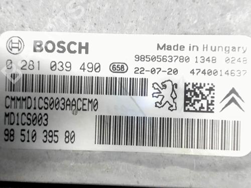 Engine control unit (ECU) PEUGEOT 208 II (UB_, UP_, UW_, UJ_) 1.5 BlueHDI 100 | BP29625374M57 