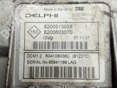 Engine control unit (ECU) DACIA LOGAN MCV (KS_) 1.5 dCi (KS0W) | BP29513956M57 