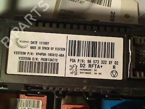 Climate control PEUGEOT 407 (6D_) 1.6 HDi 110 (6D9HZC, 6D9HYC) | BP20413023I5 