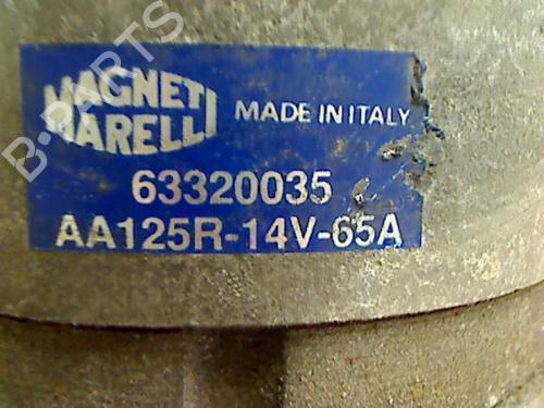 Used Alternator LANCIA Y10 (156_) 1.3 i.e. (156AF) (72 hp) 21232624