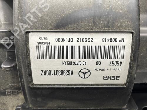 Heater blower motor MERCEDES-BENZ VITO / MIXTO Van (W639) 111 CDI (639.601, 639.603, 639.605) | BP23778616M62