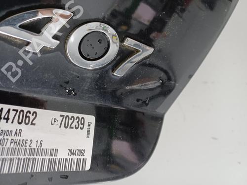 Tailgate PEUGEOT 407 (6D_) 1.6 HDi 110 (6D9HZC, 6D9HYC) | BP20464558C6 
