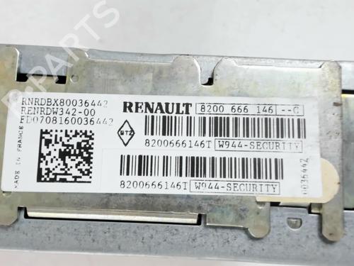 Radio RENAULT CLIO III (BR0/1, CR0/1) 1.5 dCi (BR17, CR17) | BP27163828E6 