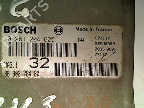 Engine control unit (ECU) CITROËN SAXO (S0, S1) 1.0 X | BP20410976M57 
