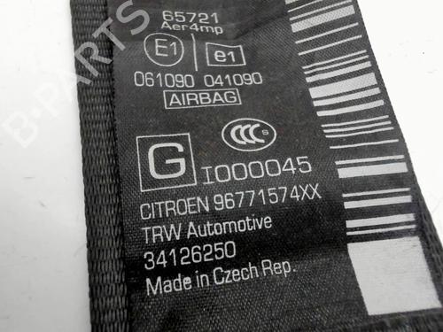 Used Front left seatbelt Front left seatbelt CITROËN DS3 (SA_) 1.4 VTi 95 (95 hp) 36526242 36526242