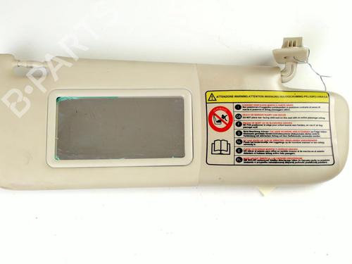 Used Right sun visor Right sun visor FIAT 500 (312_) 1.3 D Multijet (312AXB1A) (75 hp) 20391413 20391413