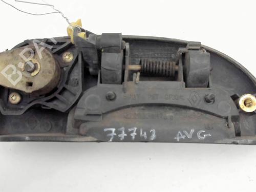 Front left exterior door handle RENAULT KANGOO (KC0/1_) D 65 1.9 (KC0E, KC02, KC0J, KC0N) | BP29212928C128 