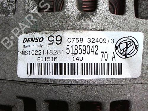 Alternator FIAT PUNTO EVO (199_) 1.2 | BP20431820M7 