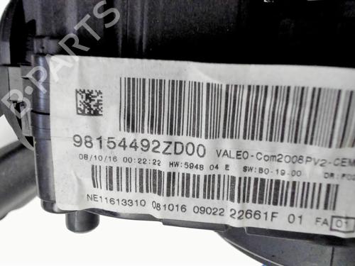 Steering column stalk PEUGEOT 208 I (CA_, CC_) 1.6 HDi / BlueHDi 75 | BP31074552I23 