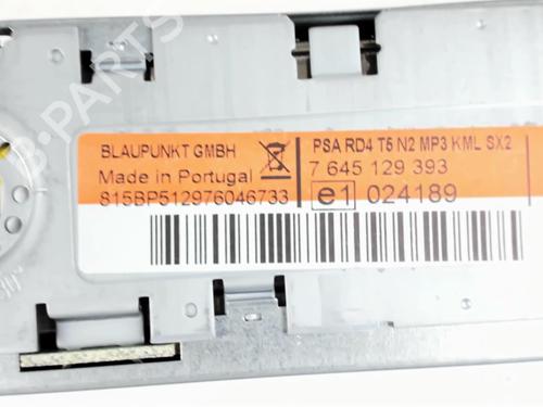 Used Radio Radio PEUGEOT 807 (EB_) 2.0 HDI (136 hp) 35969484 35969484