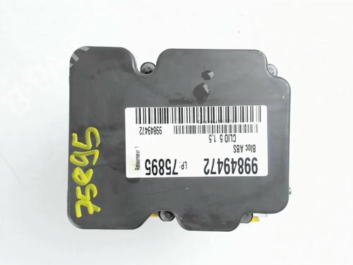 ABS pump RENAULT CLIO V (B7_) 1.5 Blue dCi 85 (B7AG) | BP23780281M43 